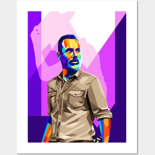 Rick Grimes WPAP Pop Art colorful Posters and Art